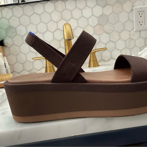 Rothy's Dark Brown Women's Sandals 8 - Picture 3 of 3